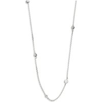Xenox Damen 925 Sterling Silber Halskette mit Anhänger XS3829