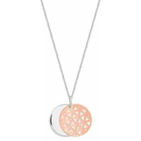 XENOX Damen-Kette Blume des Lebens Roségold 45cm XS3437R