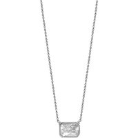 Xenox Damen Collier mit Zirkonia Stein Sterling-Silber 925 XS7392