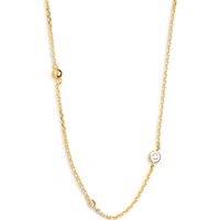 Xenox Damen Halskette Star Dust mit Zirkonia Gold XS3829G