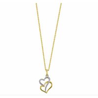 Xenox Damen 925 Sterling Silber Halskette LOVE STORY - XS3602G