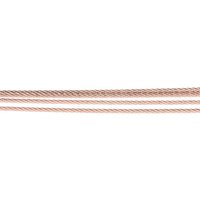 Ernstes Design Damen Halsreif 5-fach Länge 42cm Gold DS5-RG-42