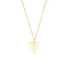 🦚 Jetta Ciao Kette für Damen aus vergoldetem Edelstahl
