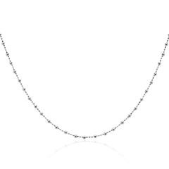 🦚 Kugelkette aus 925er Sterlingsilber