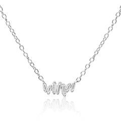 🦚 Kette für Damen aus 925er Silber mit Zirkonia