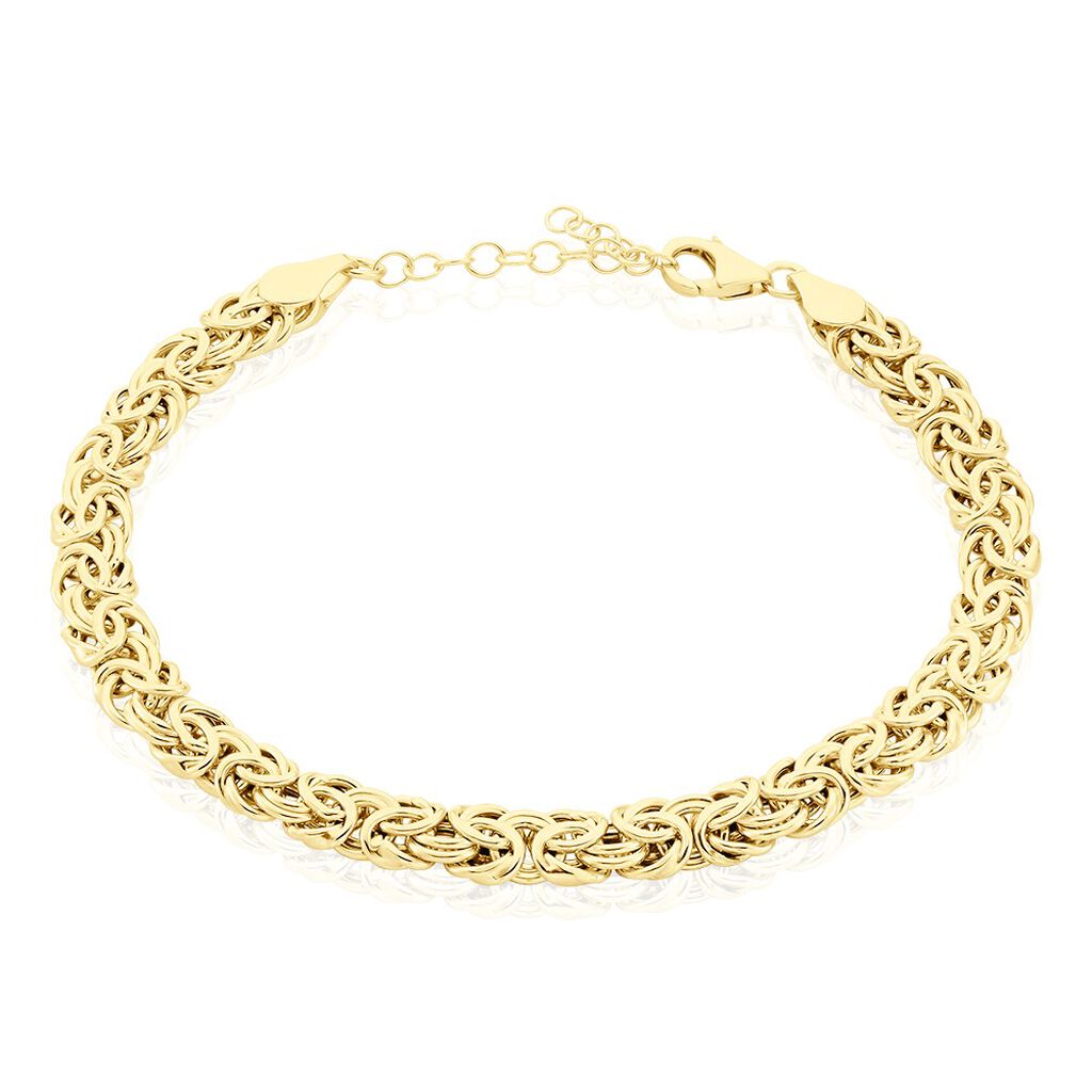 🦚 Damen Armkette Gold 585 Wasila 7,00mm, Armkette ohne Stein