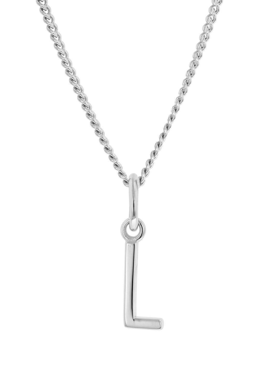 trendor 15210-L Damen-Kette mit Buchstabe L Anhänger Silber 925