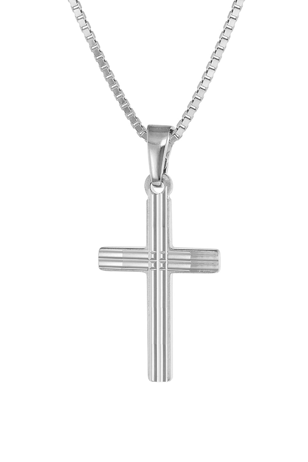 trendor 79084 Halskette mit Kreuz 925 Silber