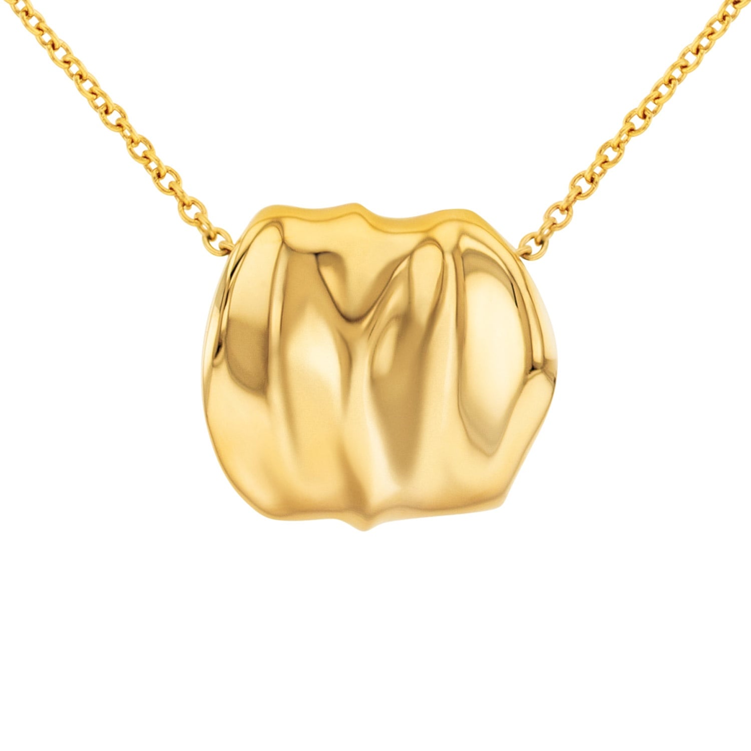 Calvin Klein 35000639 Damen-Kette Edelstahl Goldfarben Elemental