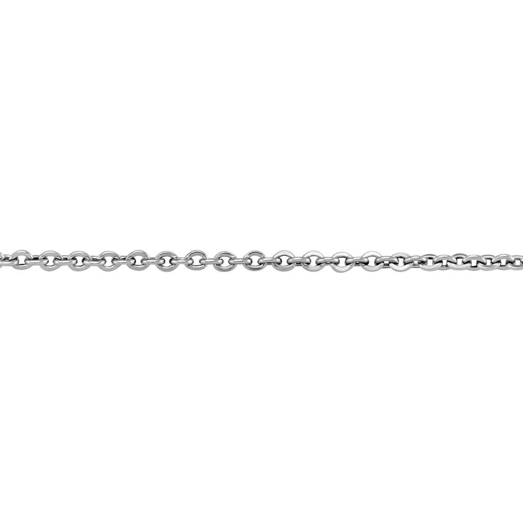 🦚 Damen Ankerkette Silber 925 , Kette ohne Stein