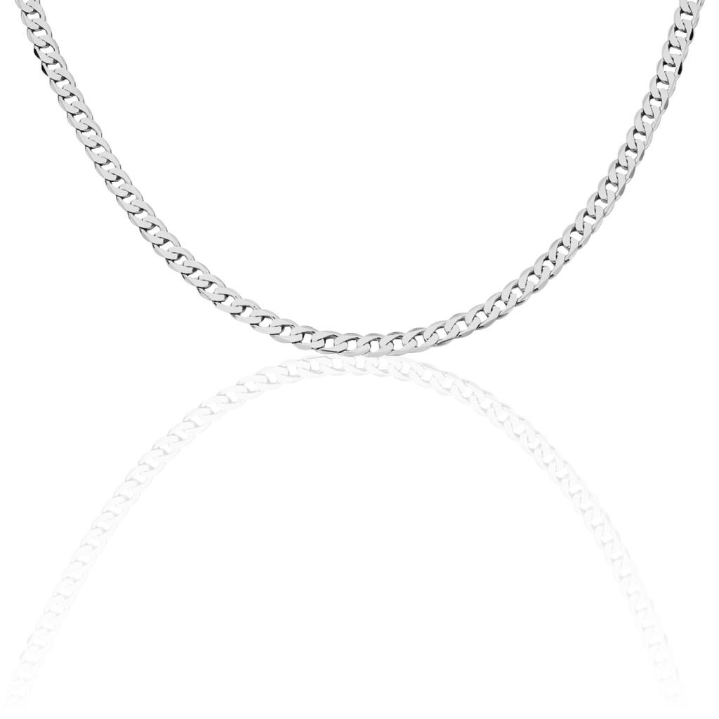 🦚 Unisex Panzerkette Silber 925 , Kette ohne Stein