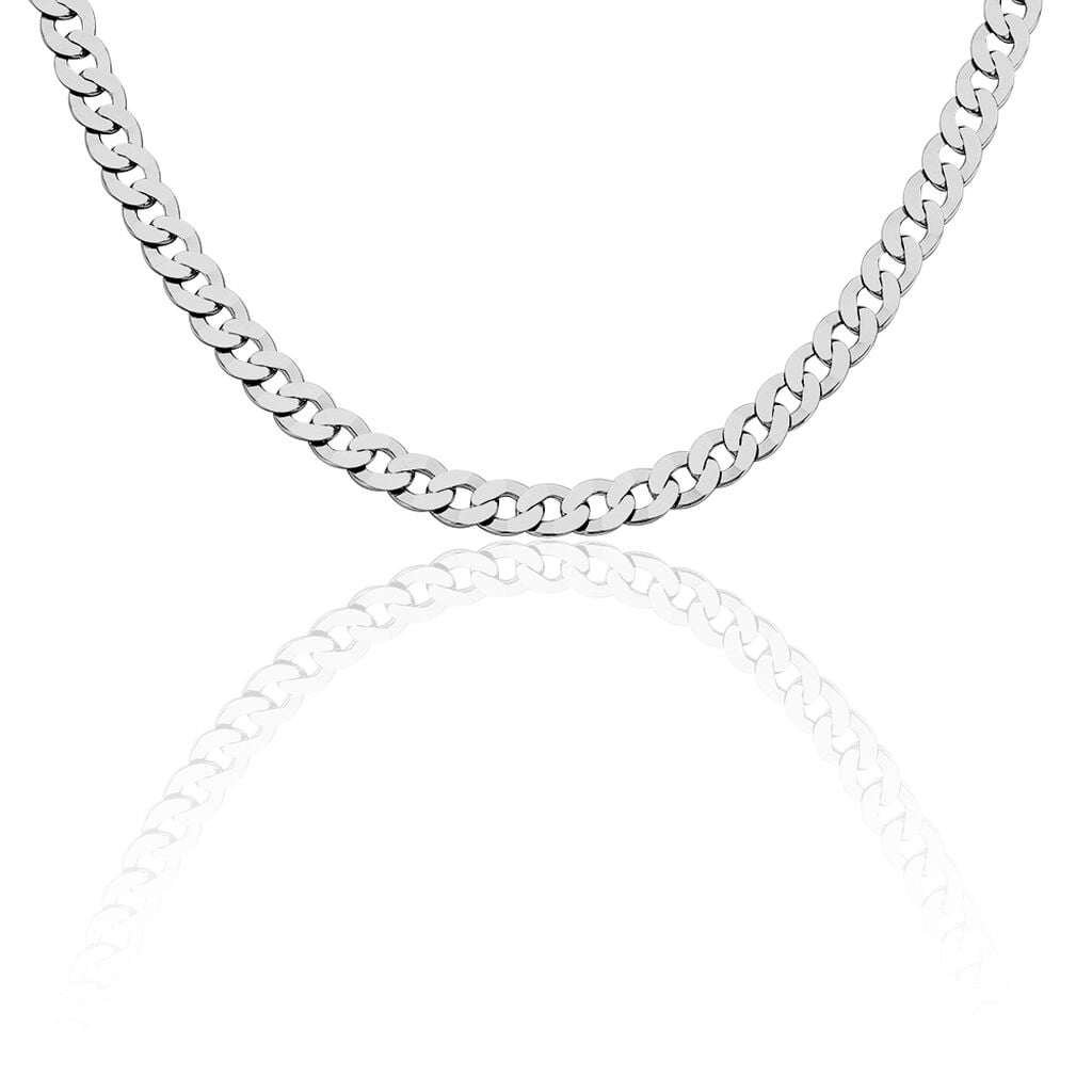 🦚 Unisex Panzerkette Silber 925 , Kette ohne Stein