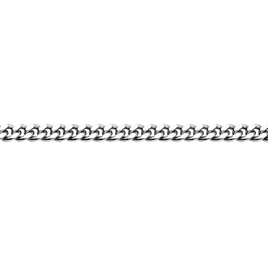 🦚 Unisex Kette Silber Silber 925 Panzer S 2,10mm , Kette ohne Stein