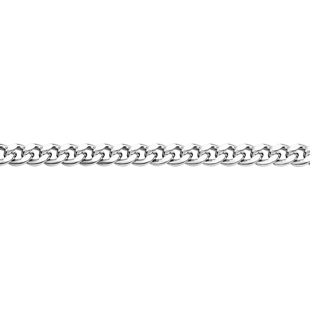 🦚 Unisex Kette Silber Silber 925 Panzer S 2,40mm , Kette ohne Stein