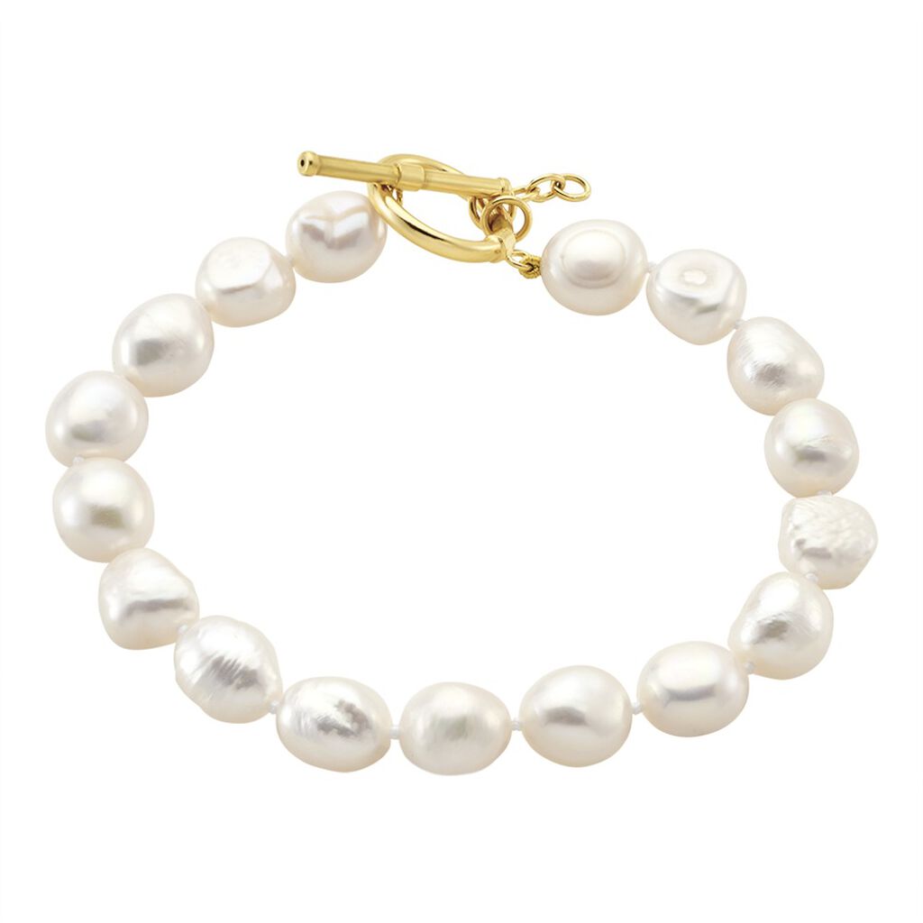 🦚 Damen Armband Silber 925 Perle Tatjana, Armband mit Stein