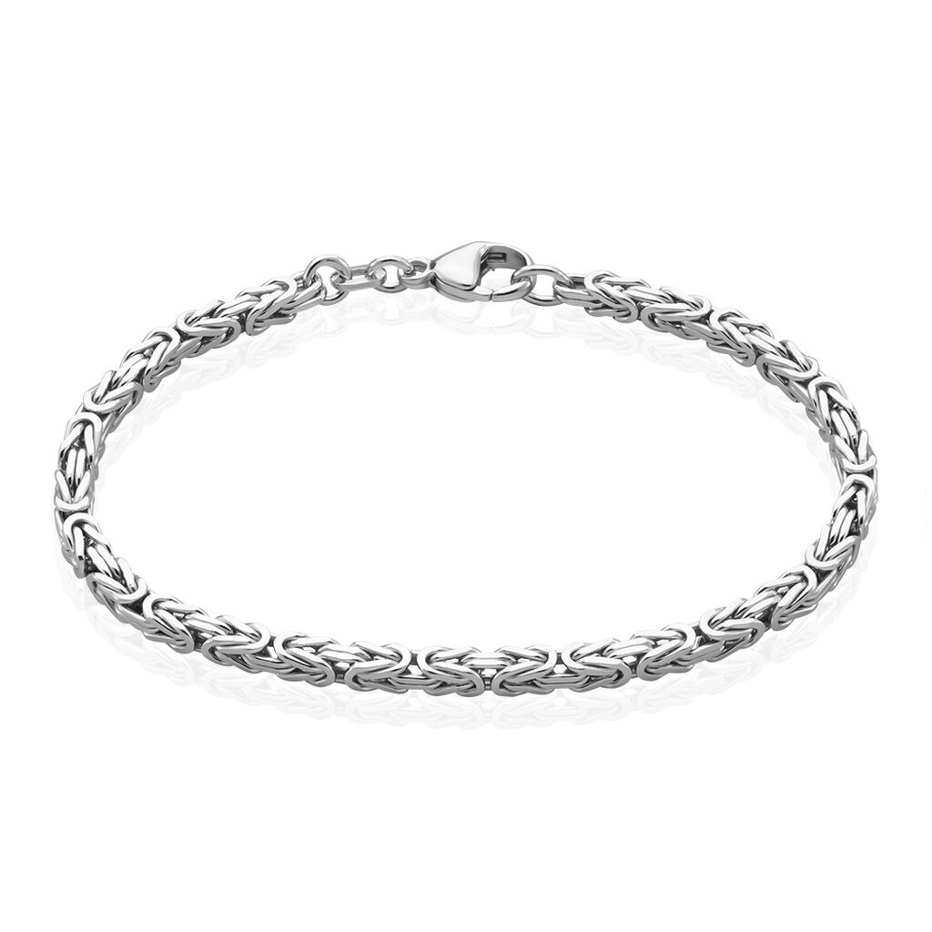 🦚 Unisex Armkette Königskette Silber 925 , Armkette ohne Stein