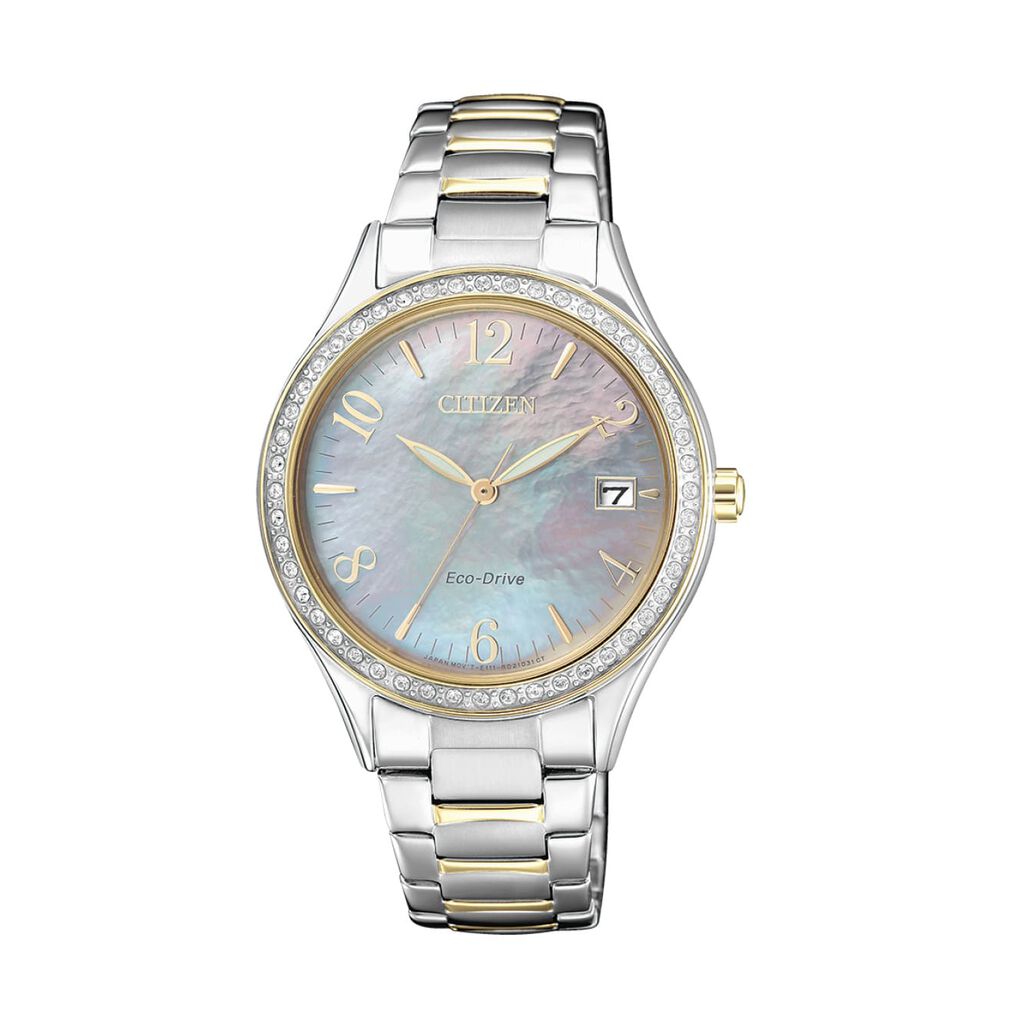 🦚 Citizen Damenuhr "Elegance" EO1184-81D Quarz, Uhr ohne Stein
