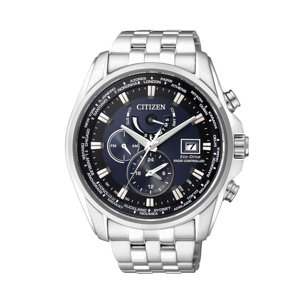 🦚 Citizen Herrenuhr Funk AT9030-55L Quarz, Uhr ohne Stein