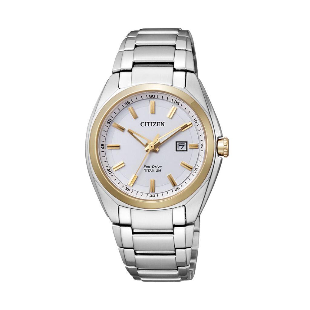 🦚 Citizen Damenuhr Solar Eco-Drive EW2214-52A Quarz , Uhr ohne Stein