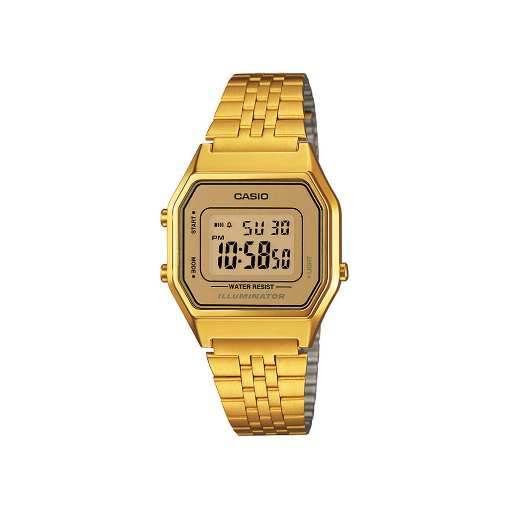 🦚 Casio Collection Damenuhr Vintage La680wega-9er, Uhr ohne Stein