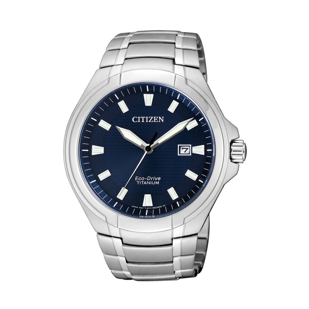 🦚 Citizen Herrenuhr Titanium Eco-Drive BM7430-89L Quarz, Uhr ohne Stein