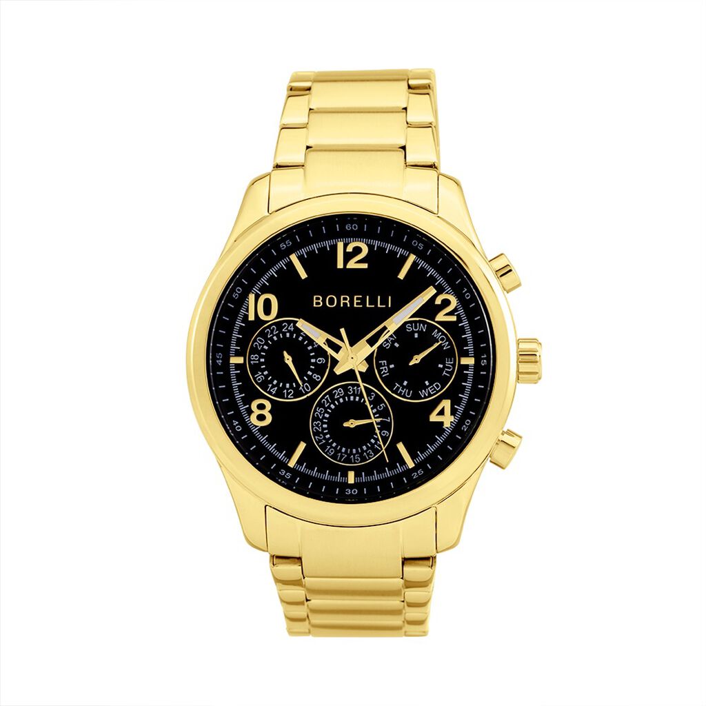 🦚 Borelli Herrenuhr Jakarta BR.0421M/07M Quarz, Uhr ohne Stein