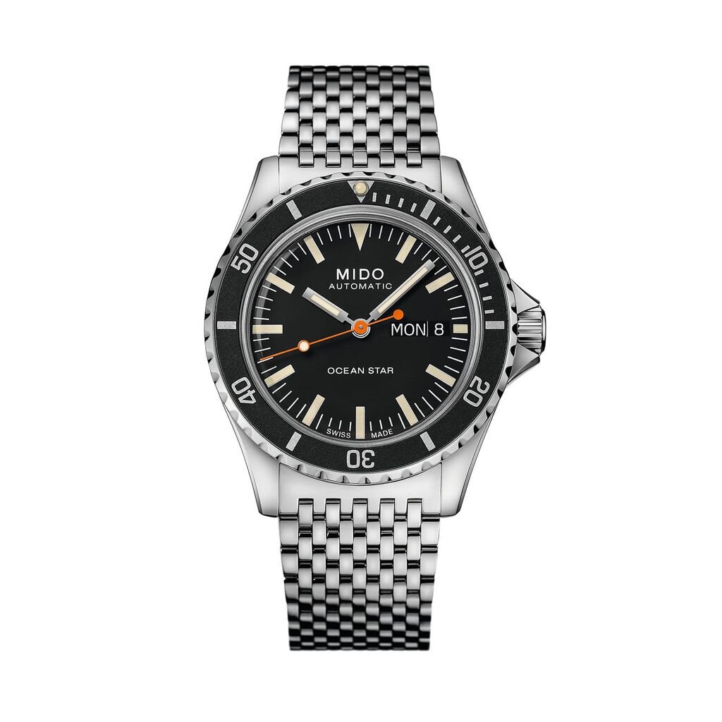 🦚 Mido Herrenuhr Ocean Star Tribute M0268301105100, Uhr ohne Stein