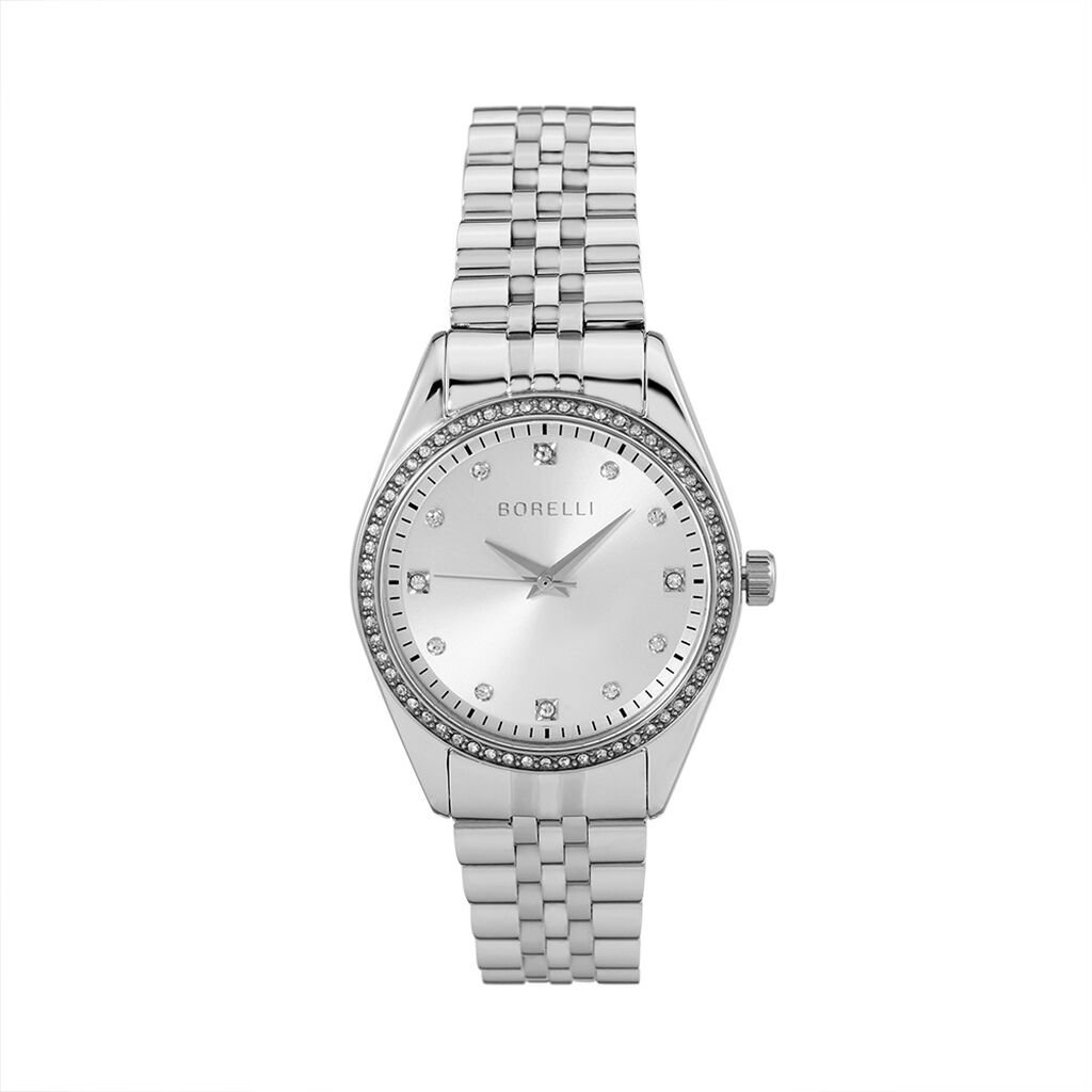 🦚 Borelli Damenuhr Oslo BR.2470L/01M Quarz, Uhr ohne Stein