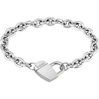 BOSS Armband Schmuck Edelstahl Armschmuck Ankerkette DINYA silberfarben