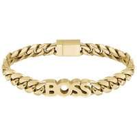 BOSS Armband Schmuck Edelstahl Armschmuck Panzerkette KASSY gelb|goldfarben