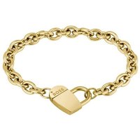 BOSS Armband Schmuck Edelstahl Armschmuck Ankerkette DINYA gelb|goldfarben