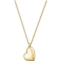 BOSS Kette mit Anhänger HONEY, Herz, 1580573, 1580574 gelb|goldfarben