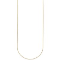 Bruno Banani Collierkettchen Schmuck Geschenk Gold 333 Halsschmuck Halskette Panzerkette schmal, Made in Germany gelb|goldfarben