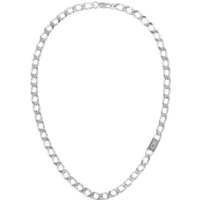 Calvin Klein Kette ohne Anhänger Schmuck Edelstahl Halsschmuck Halskette Panzerkette silberfarben