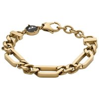 Diesel Armband Schmuck Edelstahl Armschmuck Panzerkette GOLD-TONE CHAIN gelb|goldfarben|schwarz