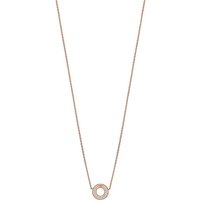 Emporio Armani Collier Emporio Armani Damen-Kette 925er Silber Glasstein goldfarben