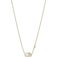 Emporio Armani Collier Emporio Armani Damen-Kette Metall Perlmutt goldfarben