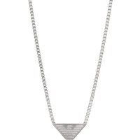 Emporio Armani Collier Emporio Armani Herren-Kette Edelstahl silberfarben