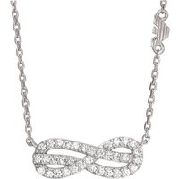 Emporio Armani Kette mit Anhänger SENTIMENTAL, EG3597040, Unendlichkeitsschleife/Infinity, mit Zirkonia (synth) silberfarben