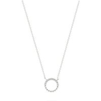 Esprit Silberkette ESPRIT Damen-Kette 925er Silber 9 Zirkonia silberfarben