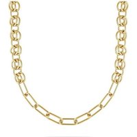 Esprit Edelstahlkette ESPRIT Damen-Kette Edelstahl gelb|goldfarben