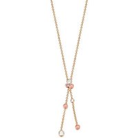Esprit Kette mit Anhänger ESNL93189B420 rosa|rot