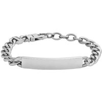 Fossil Armband JF04164040 Armband Herren Drew Plakette Edelstahl