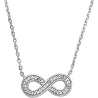 Fossil Kette mit Anhänger STERLING JFS00632040 silberfarben