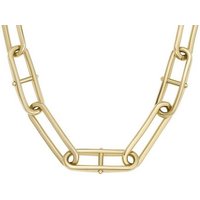 Fossil Edelstahlkette HERITAGE, JF04102710 gelb|goldfarben