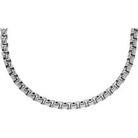Fossil Collier Fossil Herren-Kette Edelstahl silberfarben
