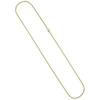 JOBO Goldkette Schlangenkette, 585 Gold 45 cm 1,4 mm gelb|goldfarben