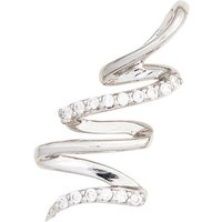 JOBO Kettenanhänger Anhänger mit Zirkonia, 925 Silber silberfarben
