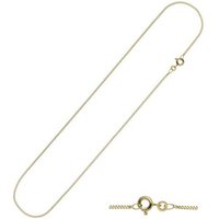 JOBO Goldkette Panzer-Kette, 585 Gold 45 cm 1,7 mm gelb|goldfarben