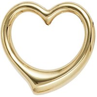 JOBO Herzanhänger Anhänger Schwingherz, 333 Gold gelb|goldfarben